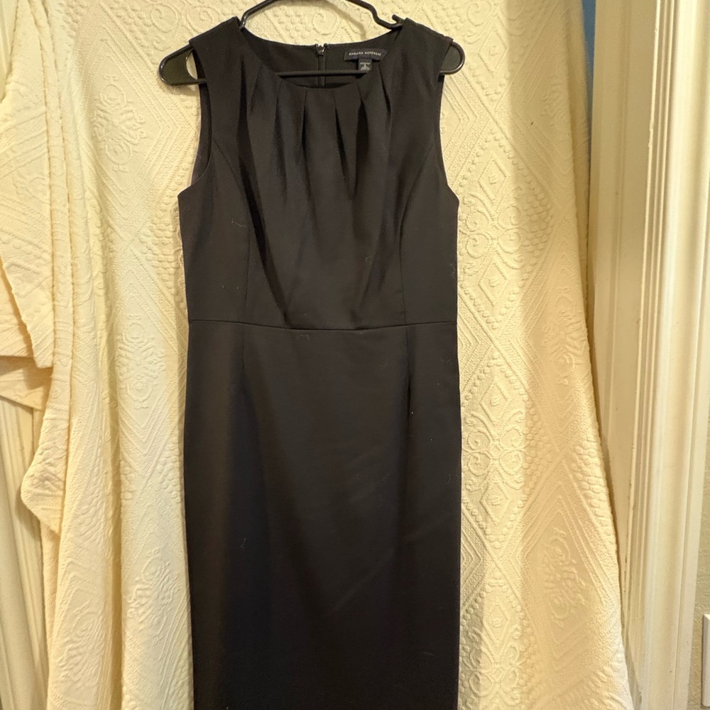 Banana Republic Black Midi Dress